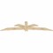 Ekena Millwork Davenport Rough Sawn Timber Gable Bracket, Douglas Fir, 108"W x 27"H x 2"D x 6"F, 6/12 Pitch GBW108X27X0206DAV00RDF - alternate 3